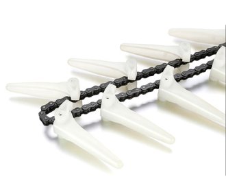 Rice harvester chains