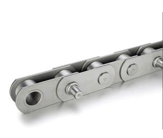 Escalator step chians