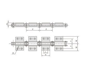 FV series conveyor chains