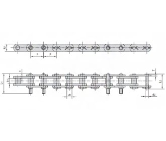 Coal washing machine chains